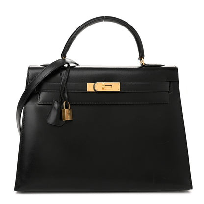 Hermes Box Kelly Sellier 32 Black 1 of 16
