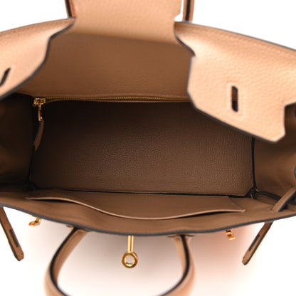 Hermes Togo Birkin 25 Chai 5 of 11