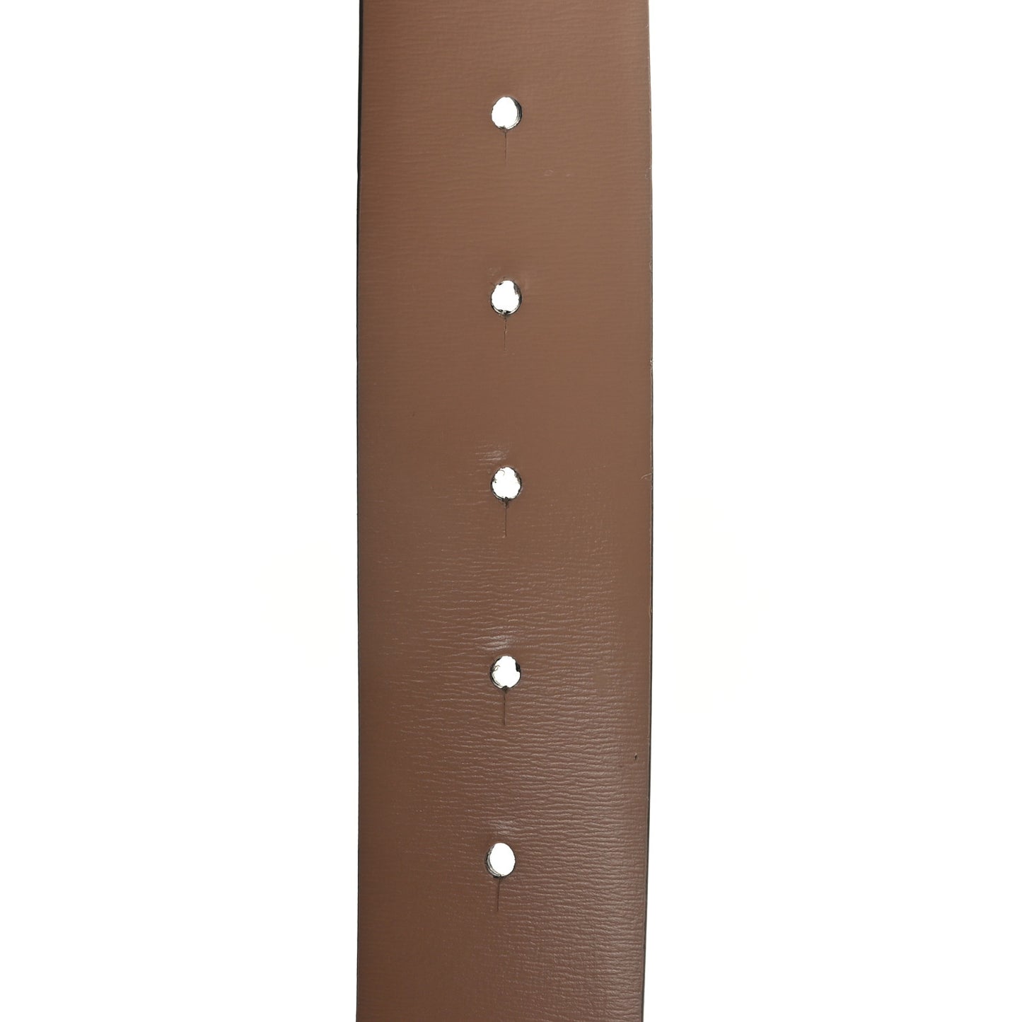 Glossy Calfskin VLogo Reversible 40mm Belt 90 36 Light Ivory Rose Cannelle