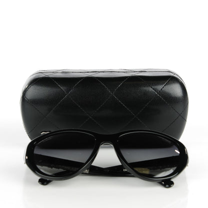 Chanel Cat Eye Bijoux Sunglasses 5298 B Black 8 of 8
