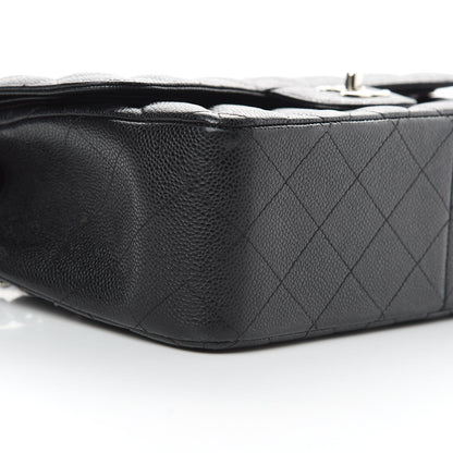 Chanel Caviar Quilted Jumbo Double Flap Black 9 of 16