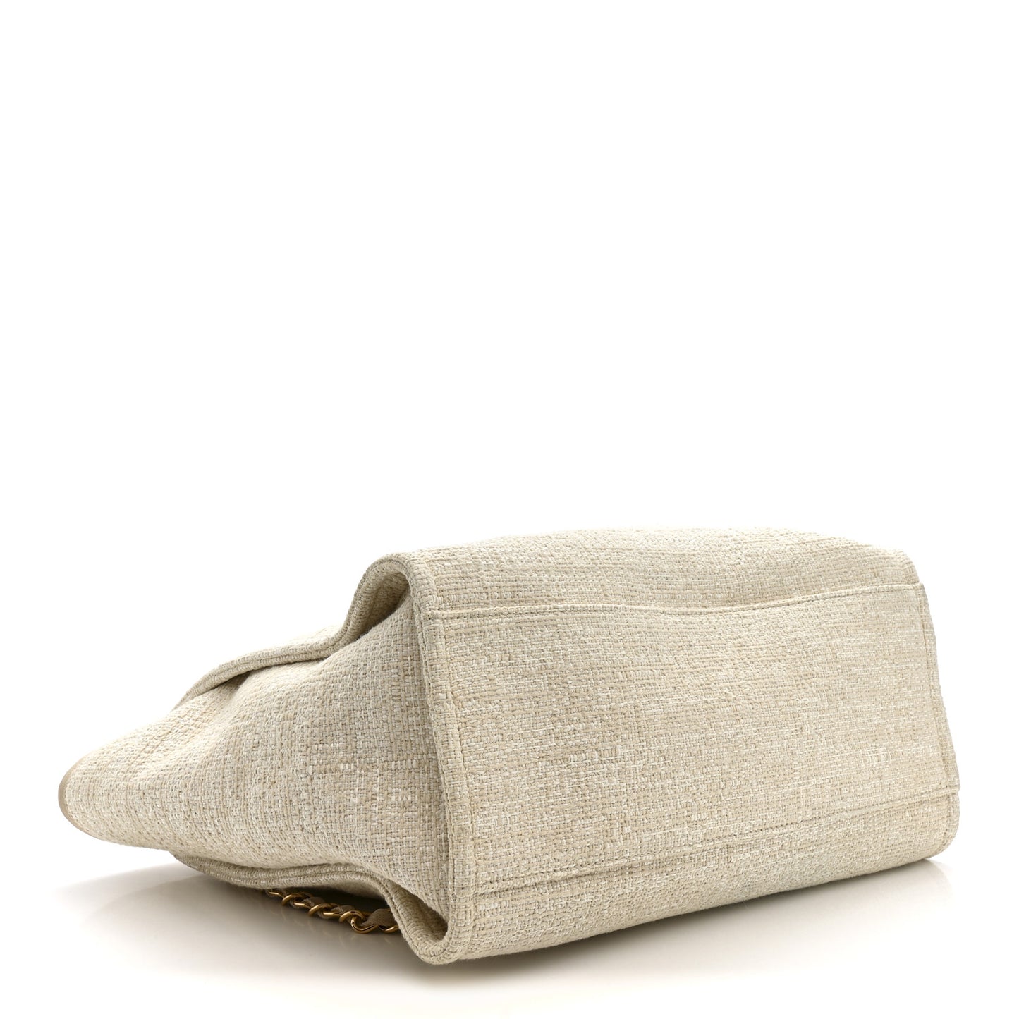Canvas Medium Deauville Tote Light Beige