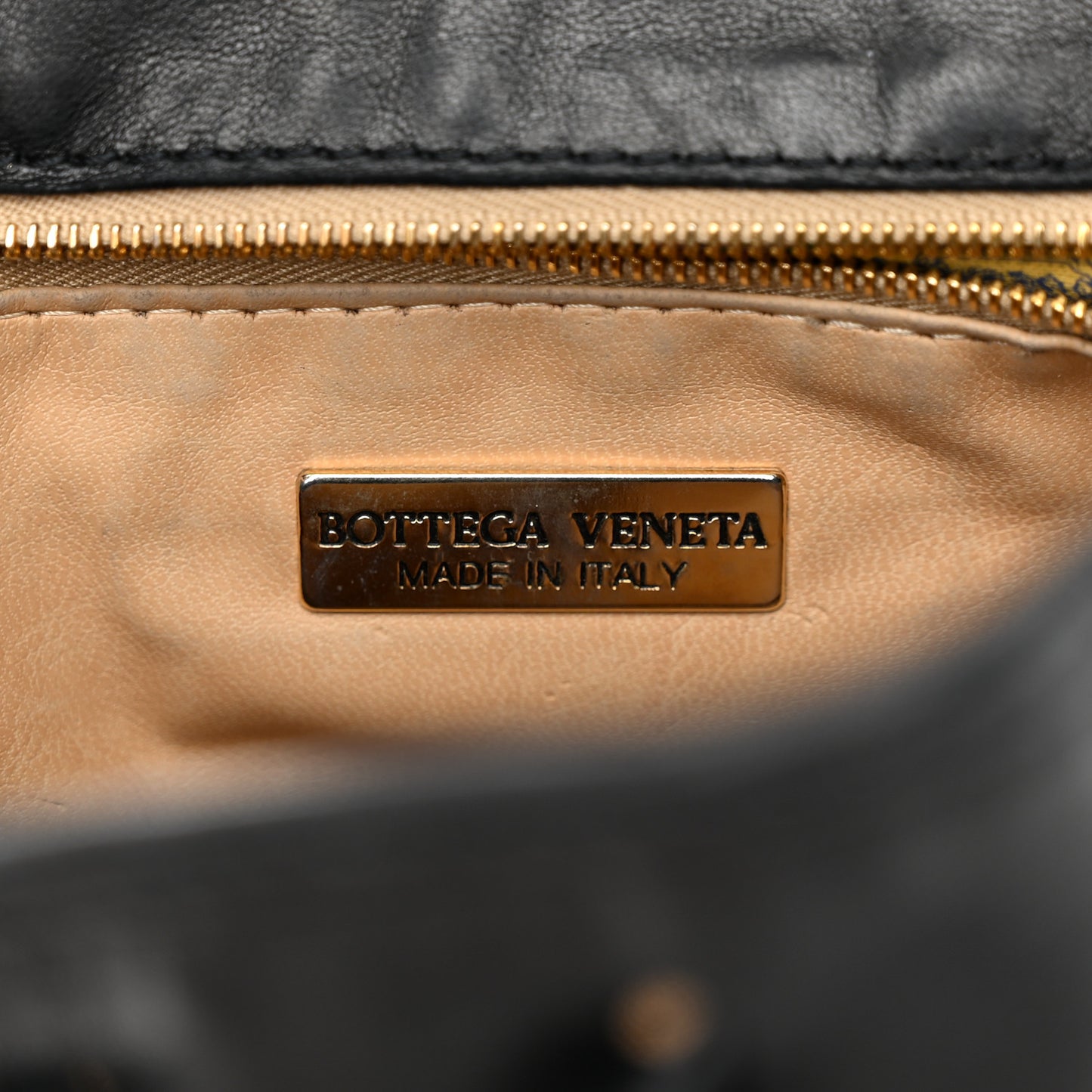 Nappa Intrecciato Small Backpack Black