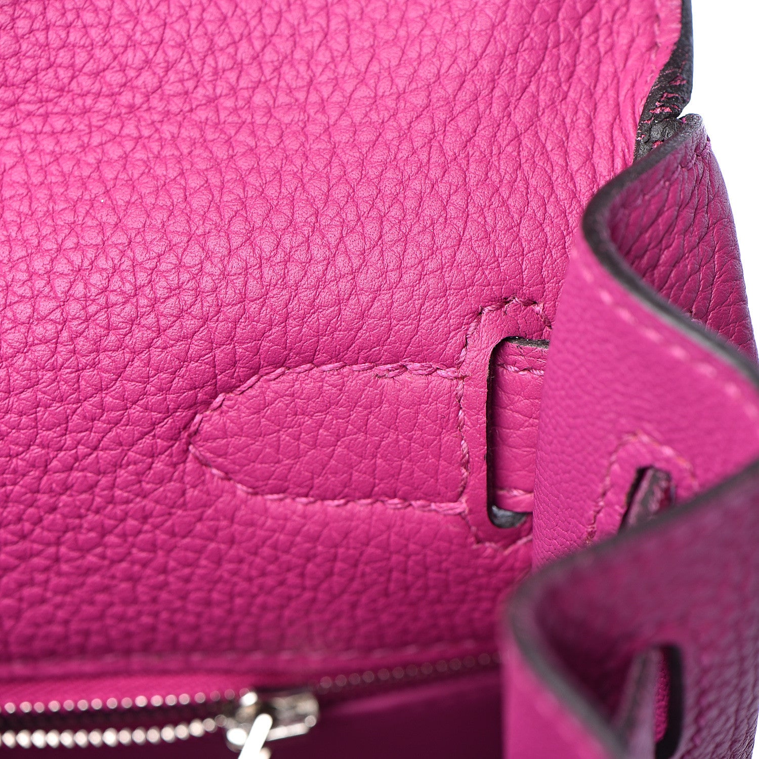 Hermes Togo Kelly Retourne 28 Rose Pourpre 13 of 46