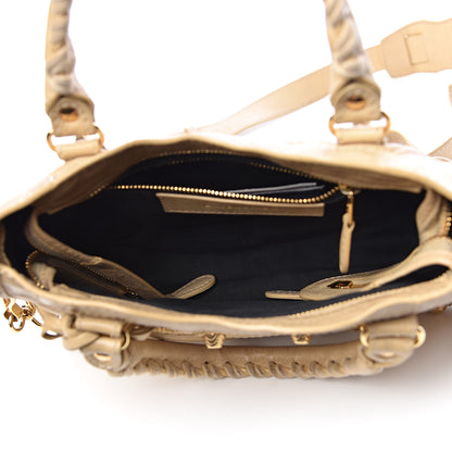 Balenciaga Agneau Giant 12 Gold Hardware Mini City Beige Oryx 5 of 19