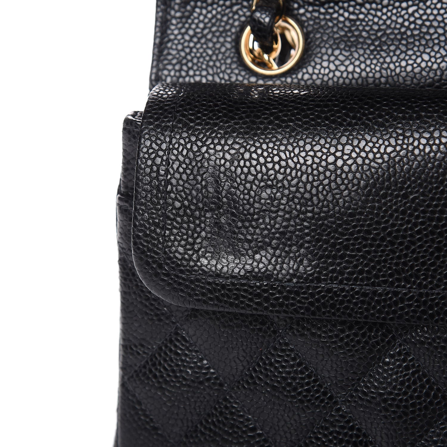 Chanel Caviar Quilted Small Double Flap Black 12 of 13