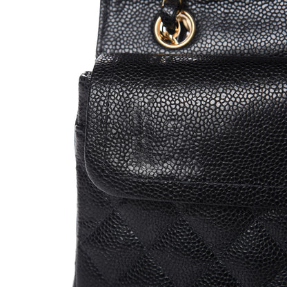 Chanel Caviar Quilted Small Double Flap Black 12 of 13