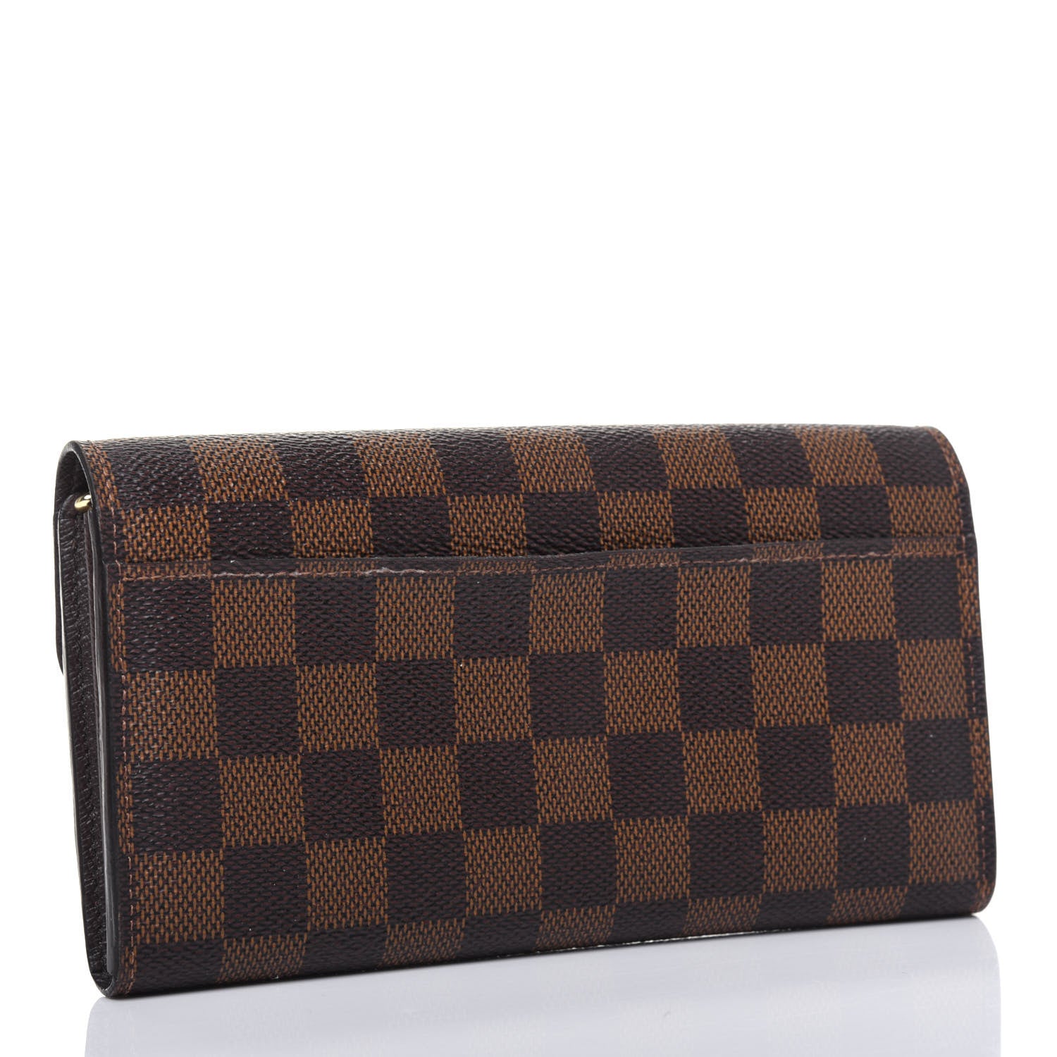 Louis Vuitton Damier Ebene Sarah Wallet NM 3 of 17