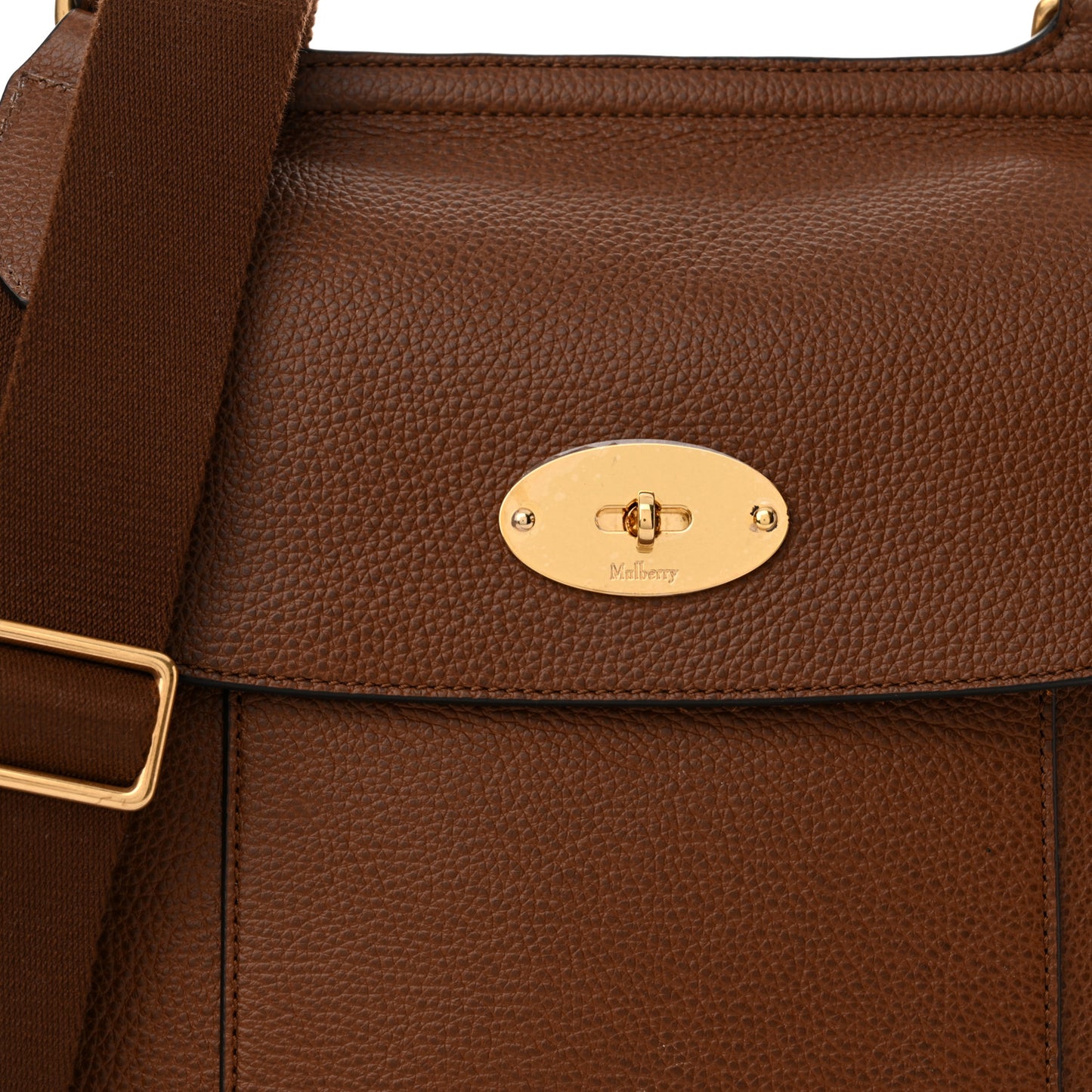 Grain Calfskin New Antony Messenger Crossbody Oak