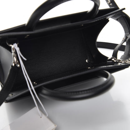 Givenchy Smooth Calfskin Mini Horizon Satchel Black 6 of 8