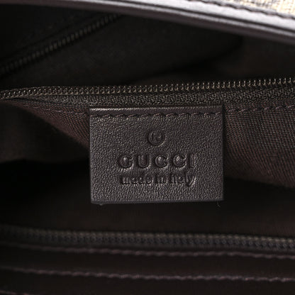 Gucci GG Plus Monogram Medium Flat Messenger Bag Dark Brown 6 of 12