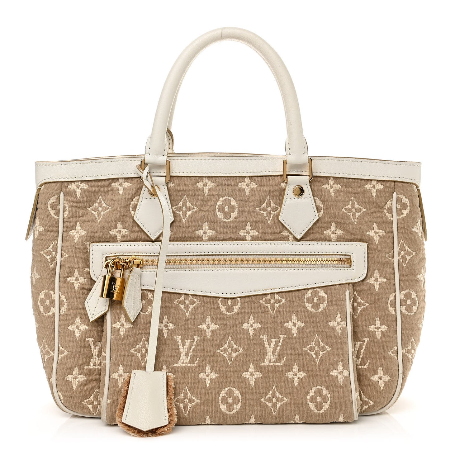 Monogram Sabbia Cabas MM White