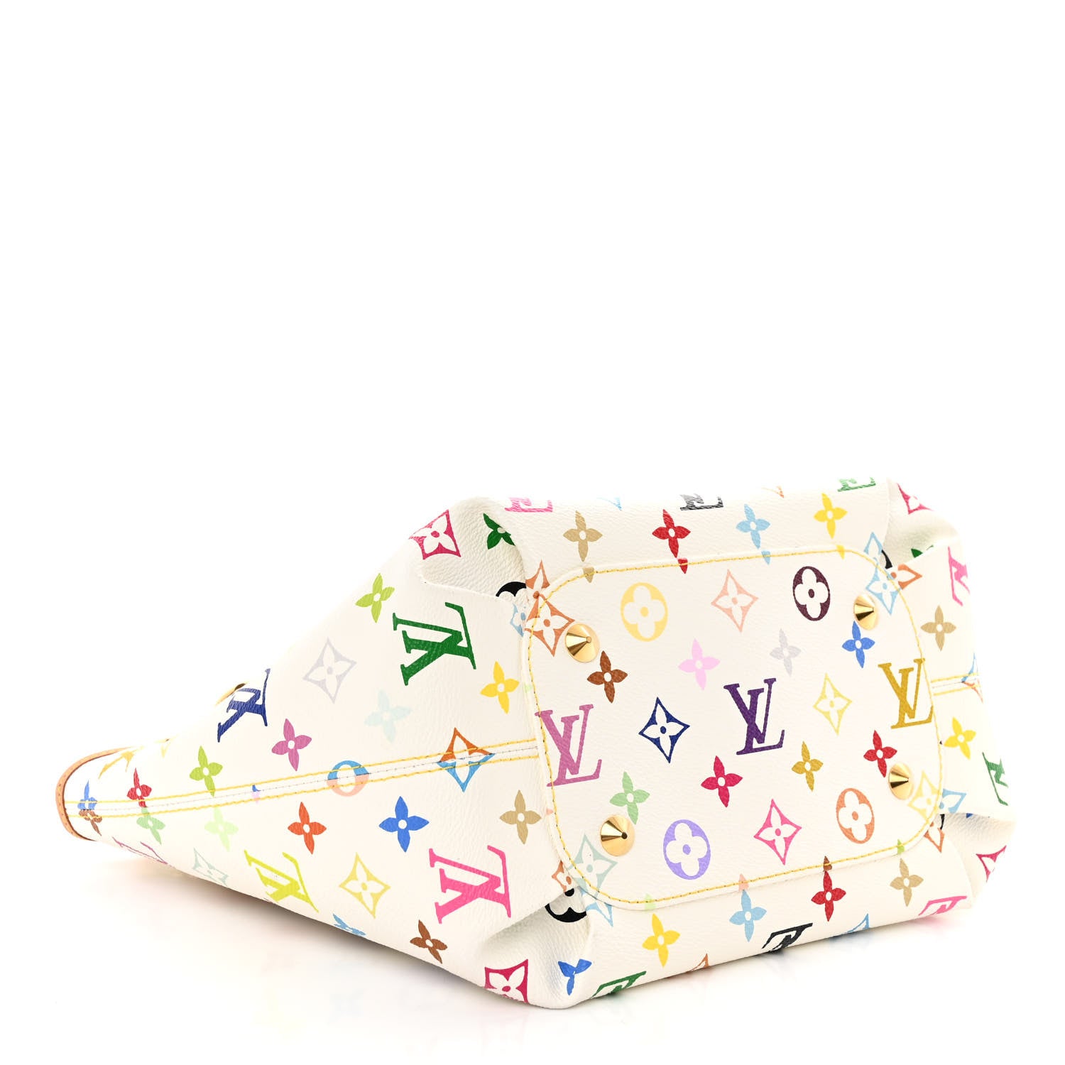 Louis Vuitton Monogram Multicolor Annie MM White 4 of 10