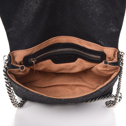 Stella McCartney Shaggy Deer Quilted Small Beckett Chain Shoulder Bag Black 5 of 9