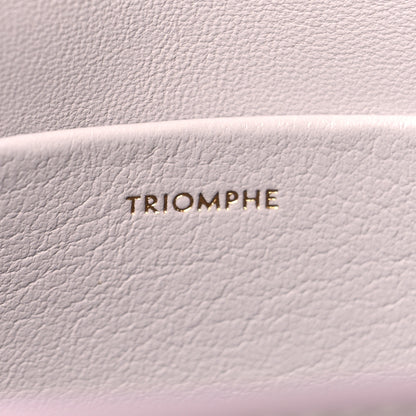 Celine Shiny Calfskin Triomphe Shoulder Bag Light Lilac 7 of 10