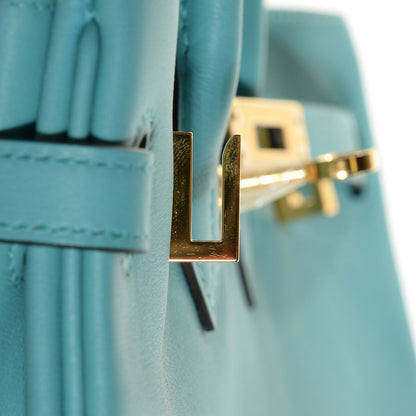 Hermes Swift Birkin 25 Bleu Saint Cyr 23 of 29