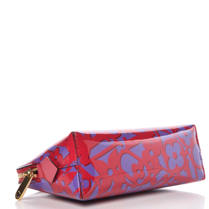 Louis Vuitton Patent Sweet Monogram Cosmetic Pouch Rose Indien 4 of 10