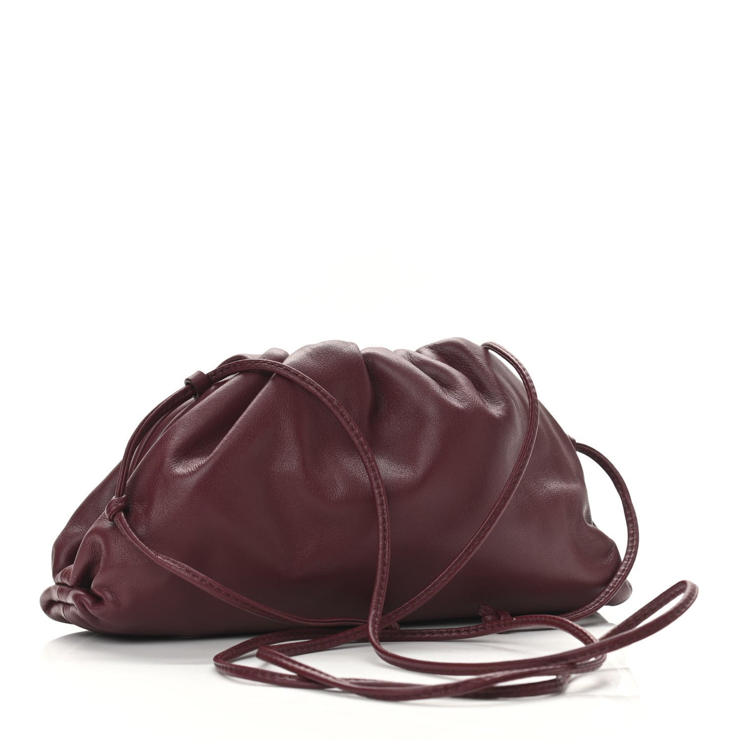 Butter Calfskin The Mini Pouch Bordeaux