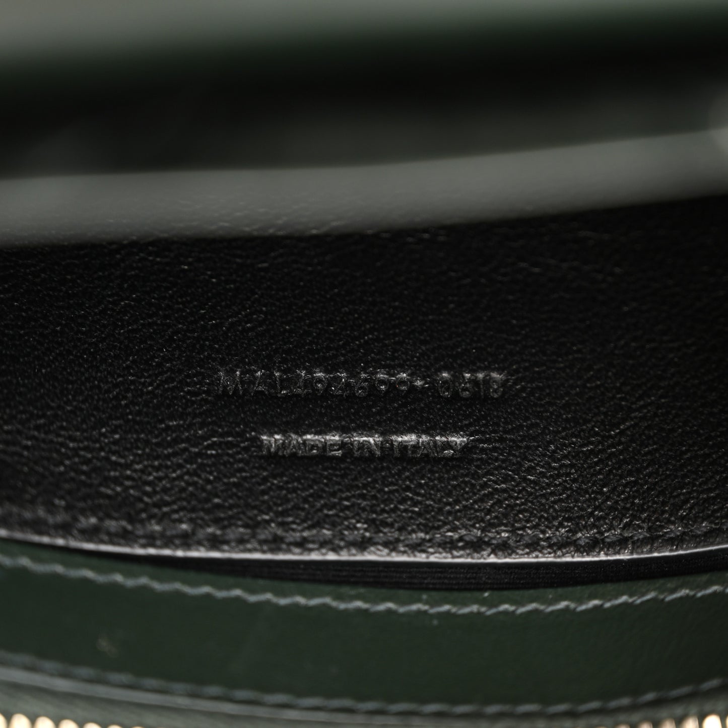 Velvet Y Quilted Monogram Small Loulou Chain Satchel Dark Green