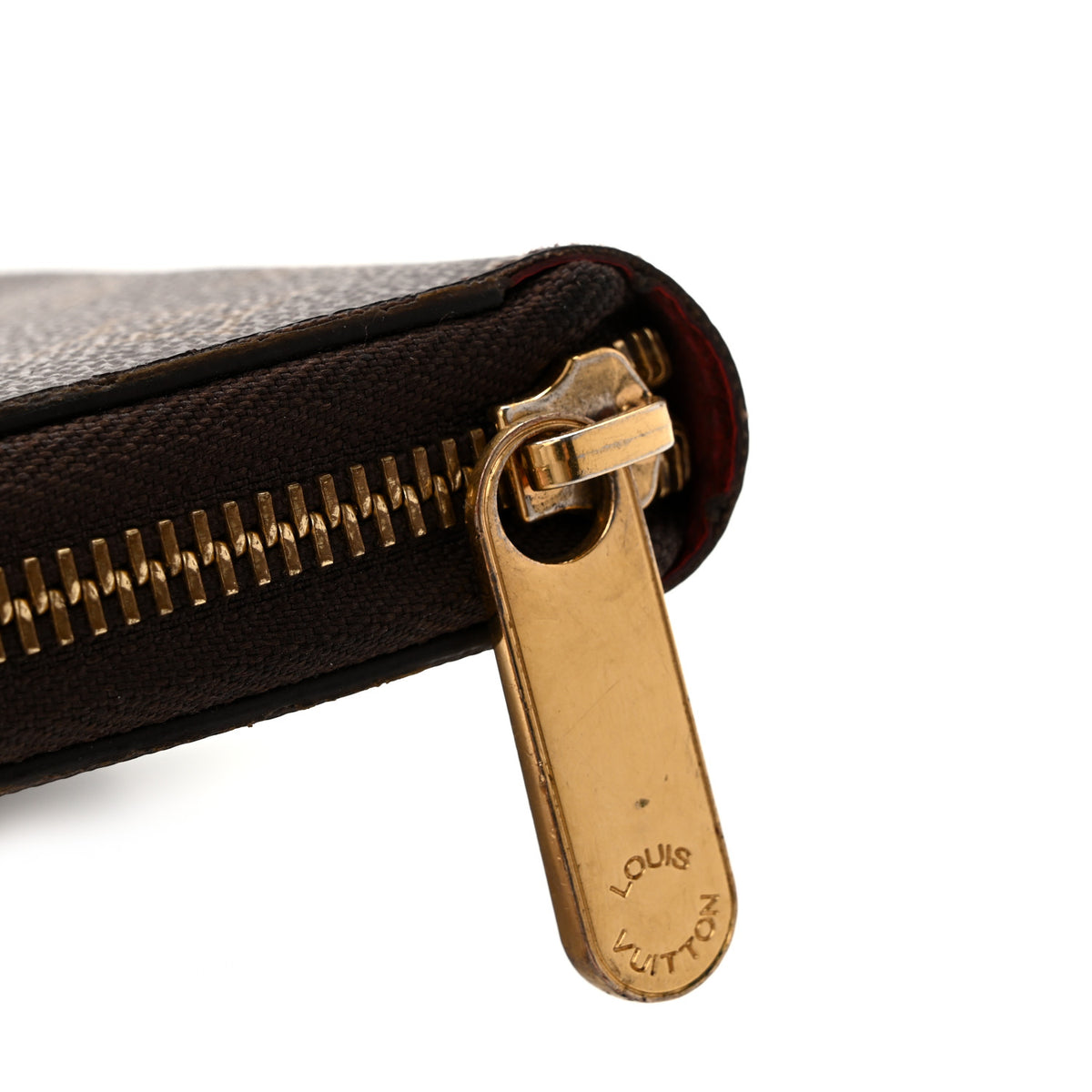 Monogram Zippy Wallet Coquelicot