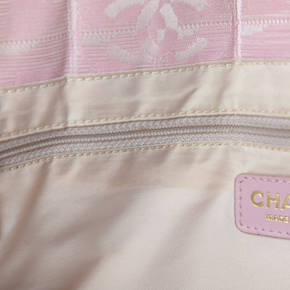 Chanel Nylon Travel Large Tote Pink 8 of 15