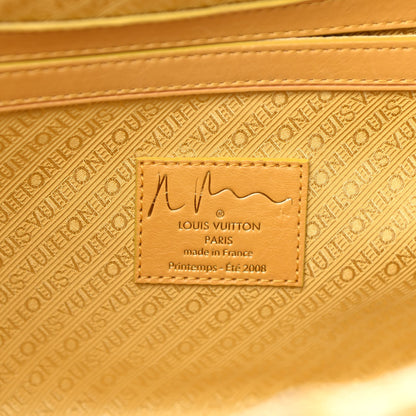 Louis Vuitton Monogram Pulp Defile Weekender PM Yellow 6 of 10