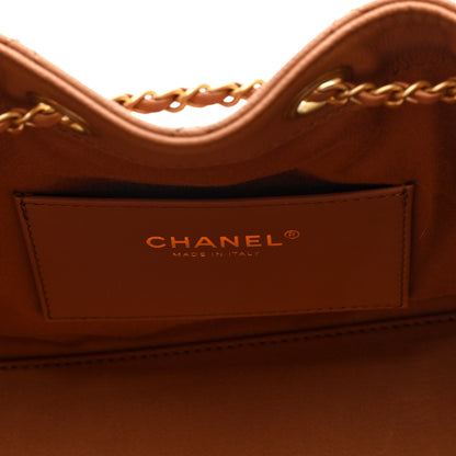 Chanel Caviar Quilted Small Chanel 25 Handbag Brown 6 of 10