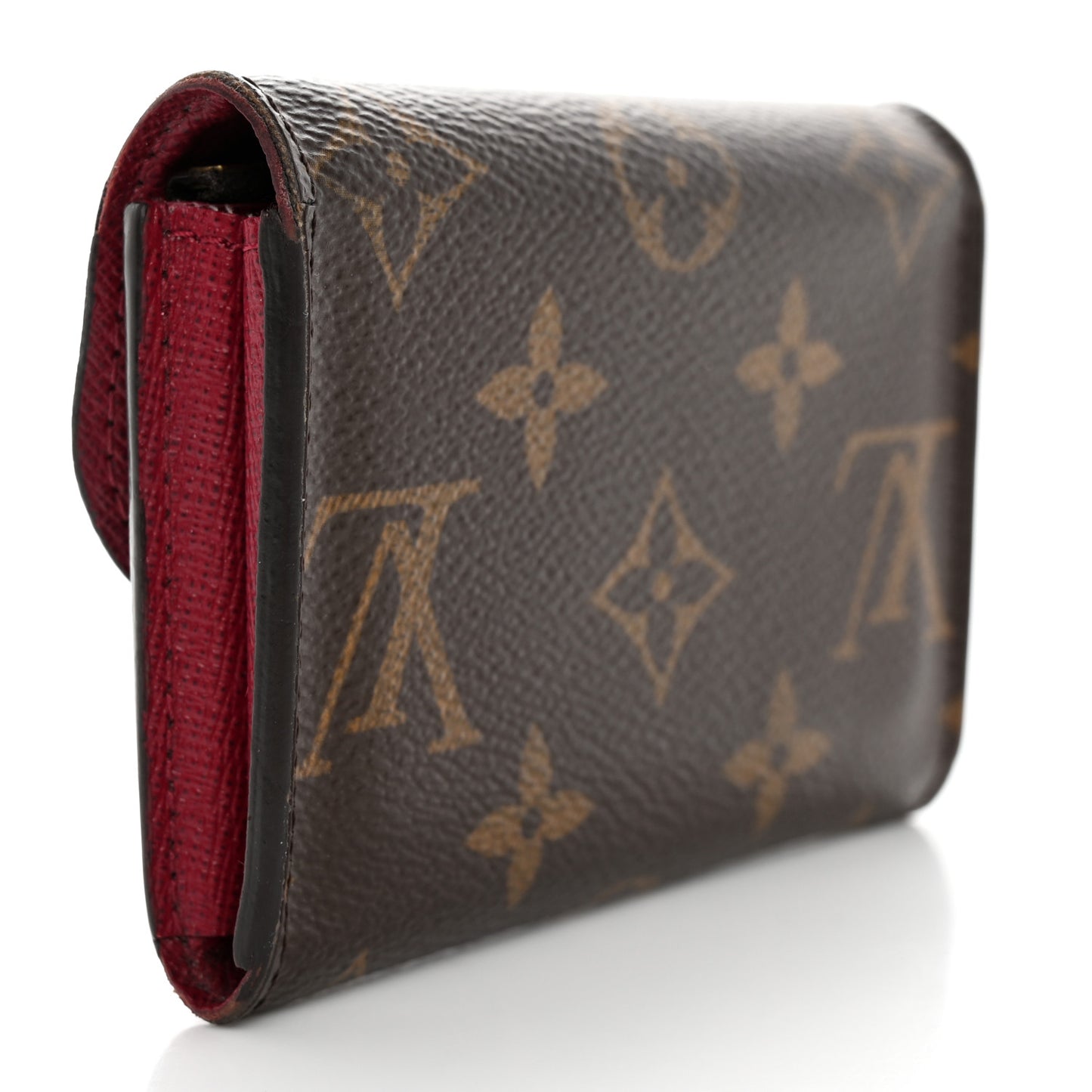 Monogram Rosalie Coin Purse Fuchsia