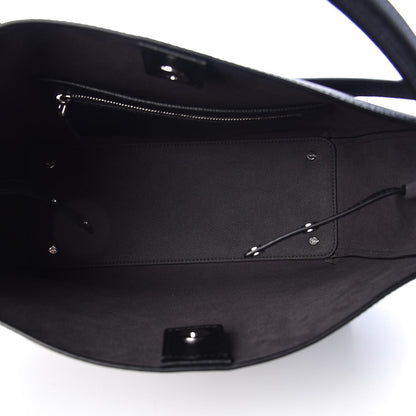 MCM Grained Calfskin Visetos Medium Sarah Hobo Black 6 of 10