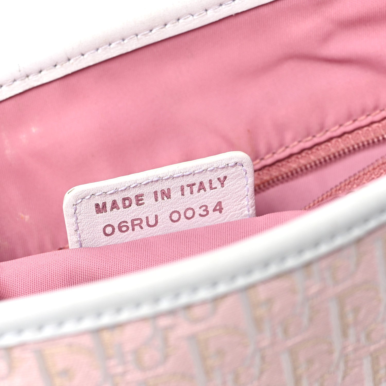 Christian Dior Monogram Tote Pink 7 of 13
