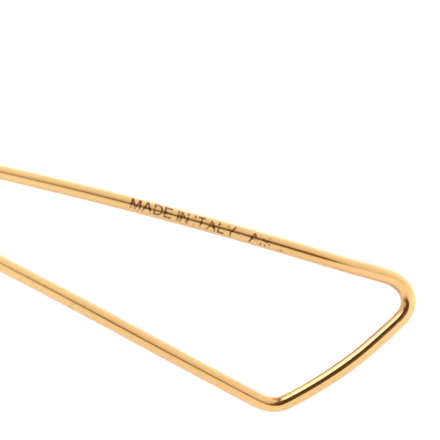 Metal So Electric Sunglasses Gold White