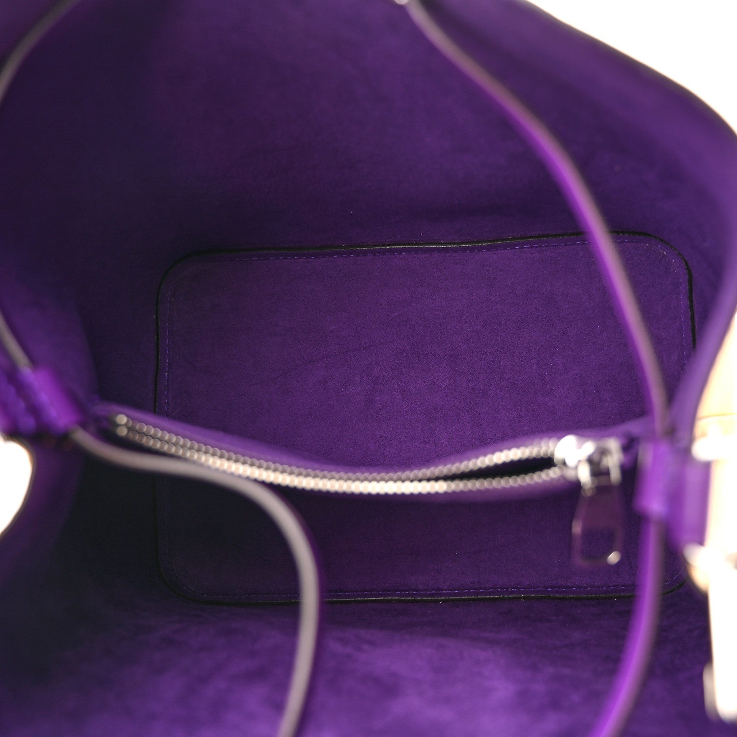 Louis Vuitton Epi NeoNoe MM Citron Violet 5 of 13