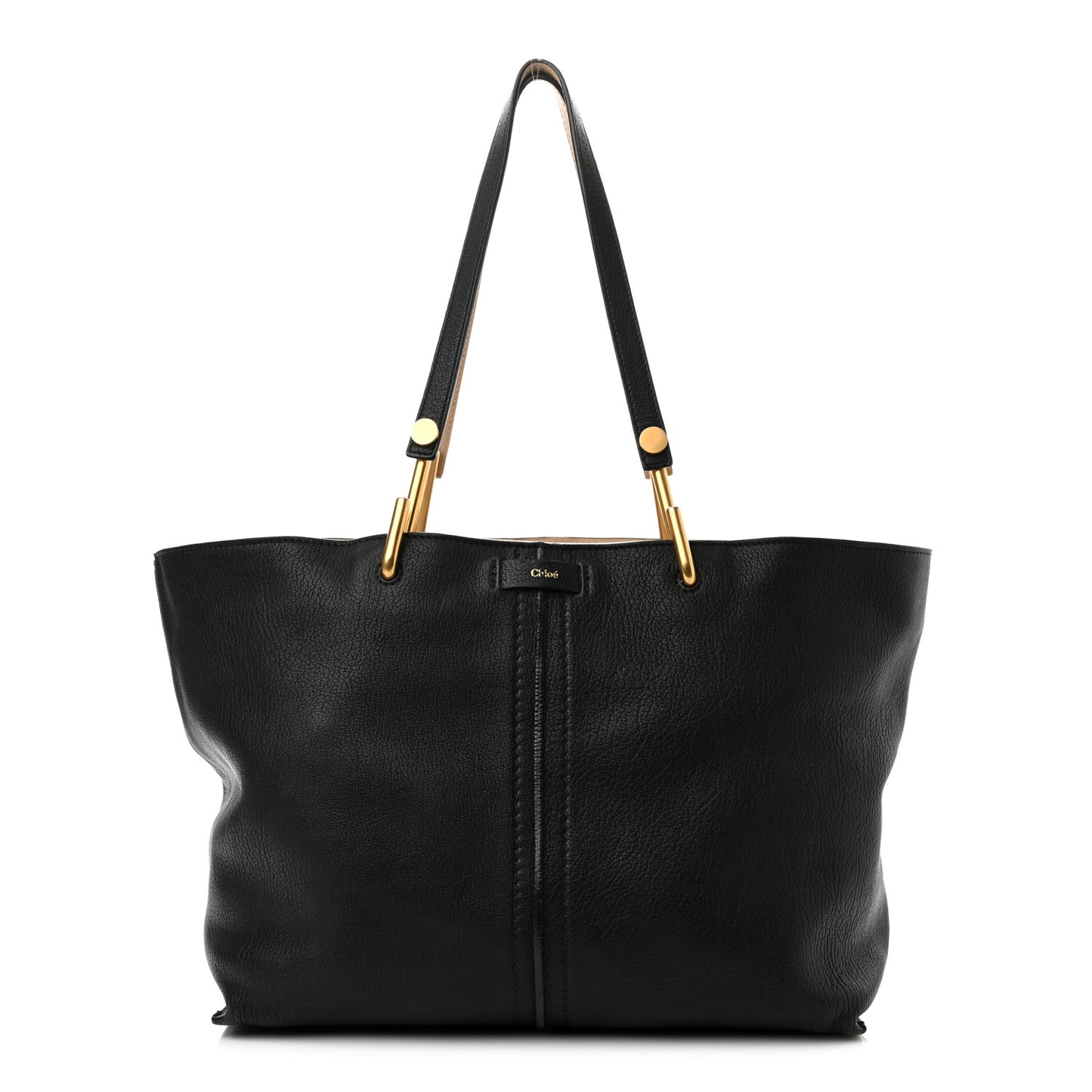 Grained Lambskin Keri Tote Black