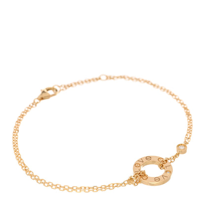 Cartier 18K Yellow Gold Diamond Love Bracelet 1 of 4