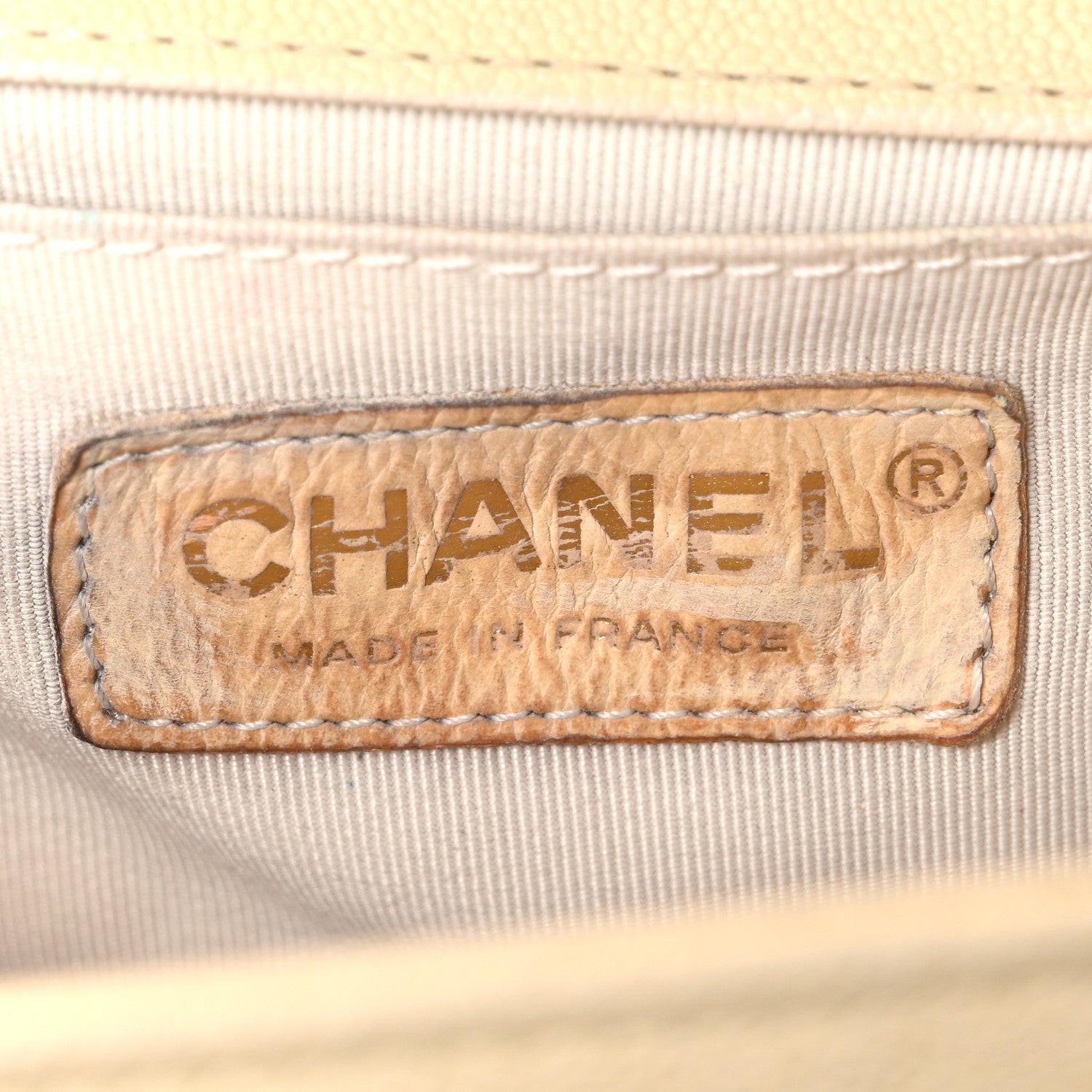 Chanel Caviar Quilted Small Boy Flap Yellow 6 of 10