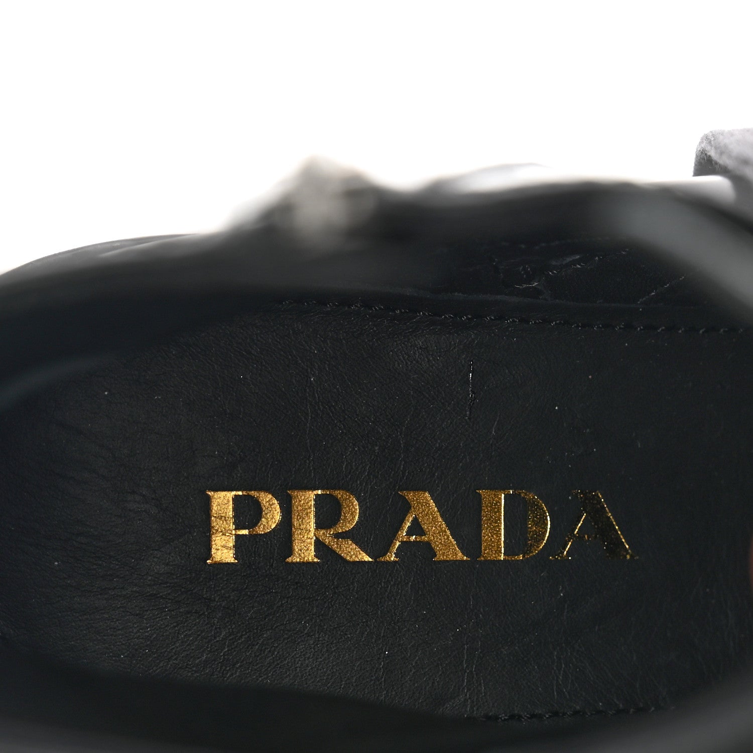 Prada Spazzolato Chocolate 50mm Combat Boots 36 Black 9 of 10