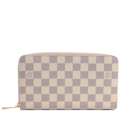 Louis Vuitton Damier Azur Zippy Organizer Wallet 1 of 7