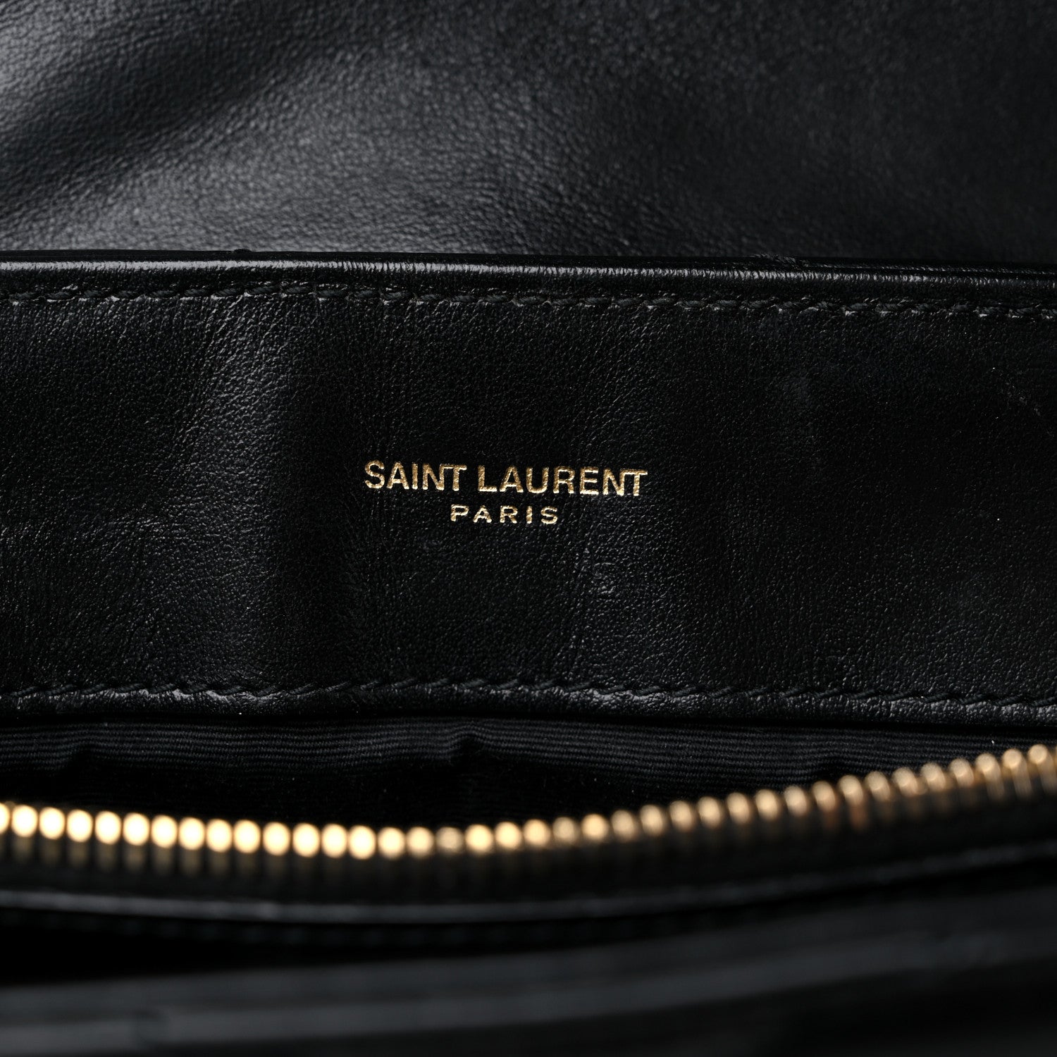 Saint Laurent Calfskin Y Quilted Monogram Medium Loulou Chain Satchel Black 7 of 21