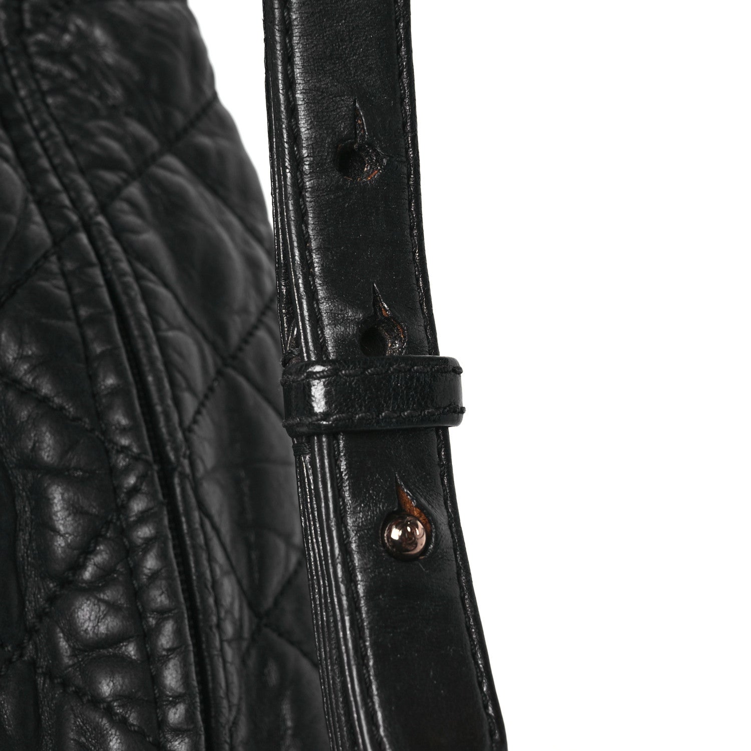 Chanel Lambskin Quilted Cloudy Bundle Hobo Black 12 of 14