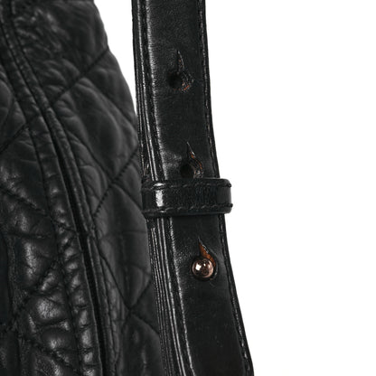 Chanel Lambskin Quilted Cloudy Bundle Hobo Black 12 of 14
