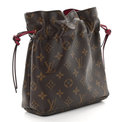 Louis Vuitton Monogram Pouch Noe Fuchsia 2 of 9