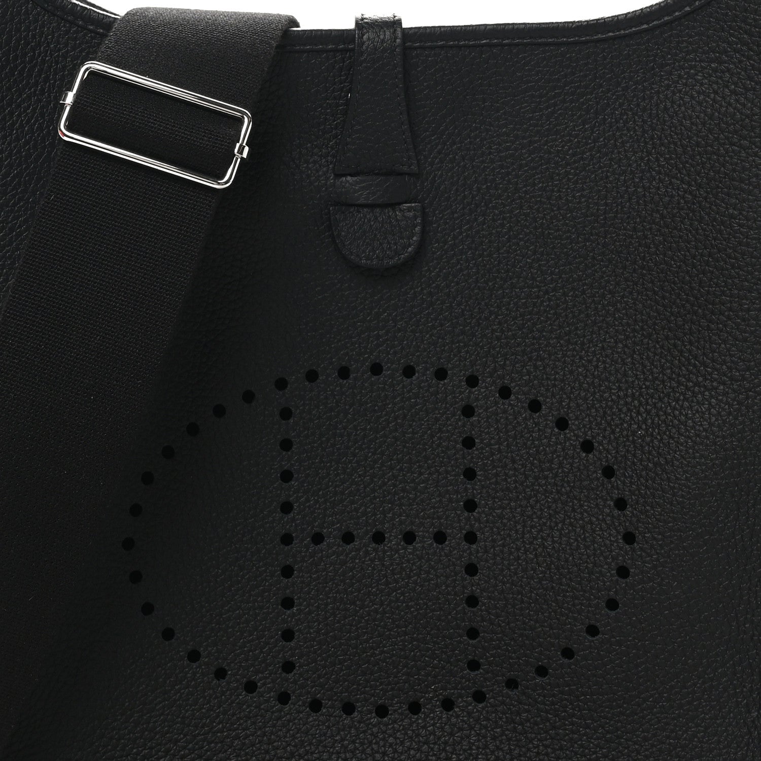 Hermes Taurillon Clemence EVELYNE III PM Black 8 of 11