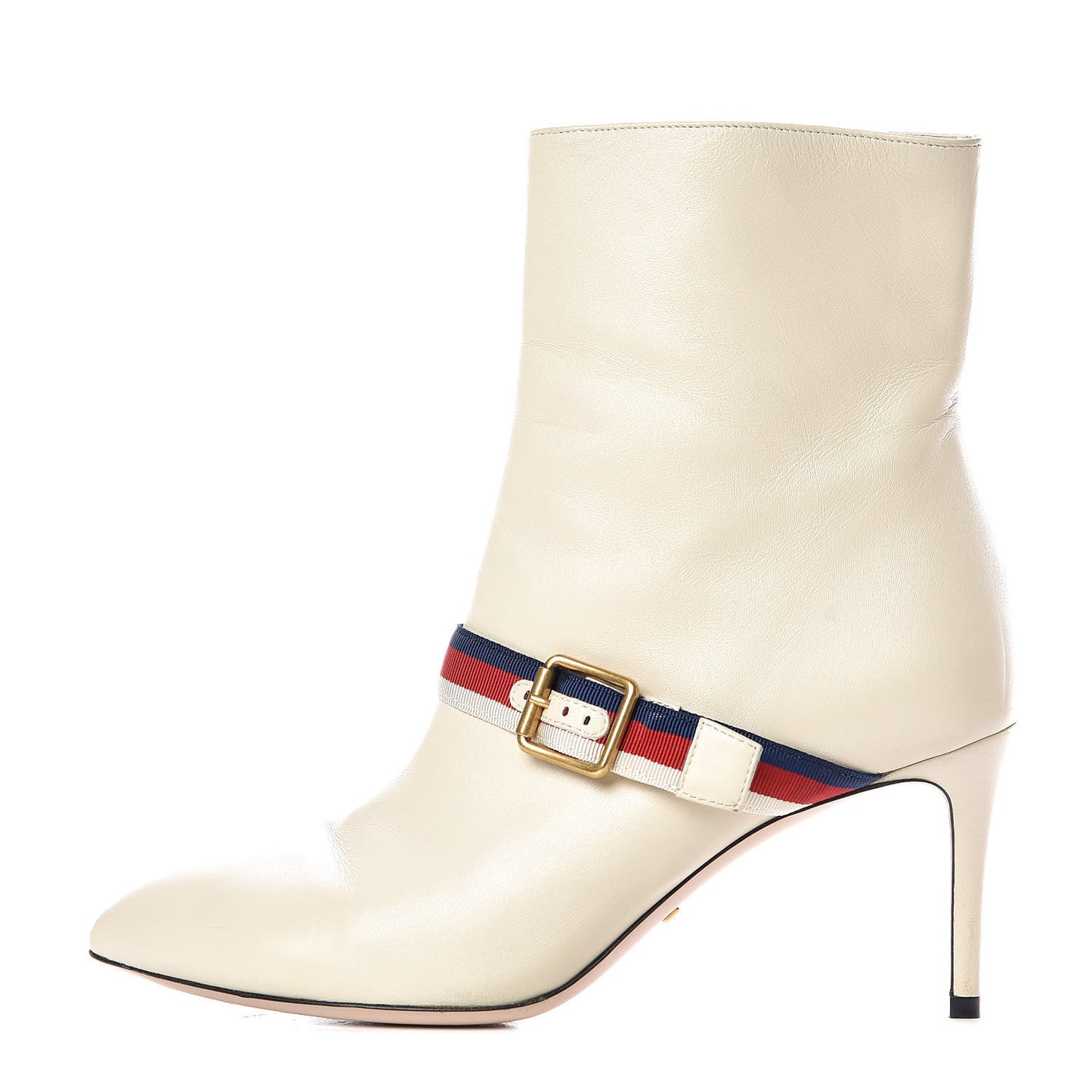 Nappa Sylvie Ankle Boots 38 Mystic White