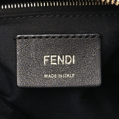 Fendi Nappa FF 1974 Embossed Mini Boston Black 6 of 9