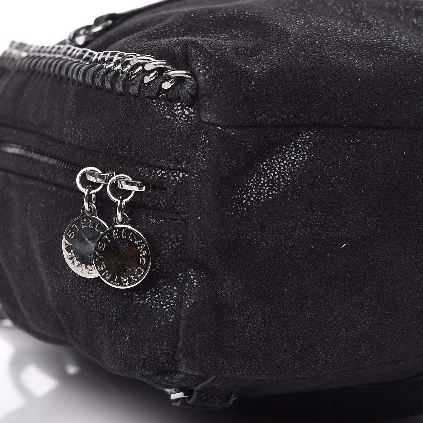Shaggy Deer Mini Falabella Backpack Black