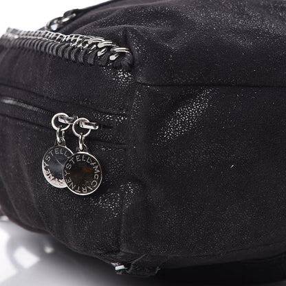 Stella McCartney Shaggy Deer Mini Falabella Backpack Black 7 of 8