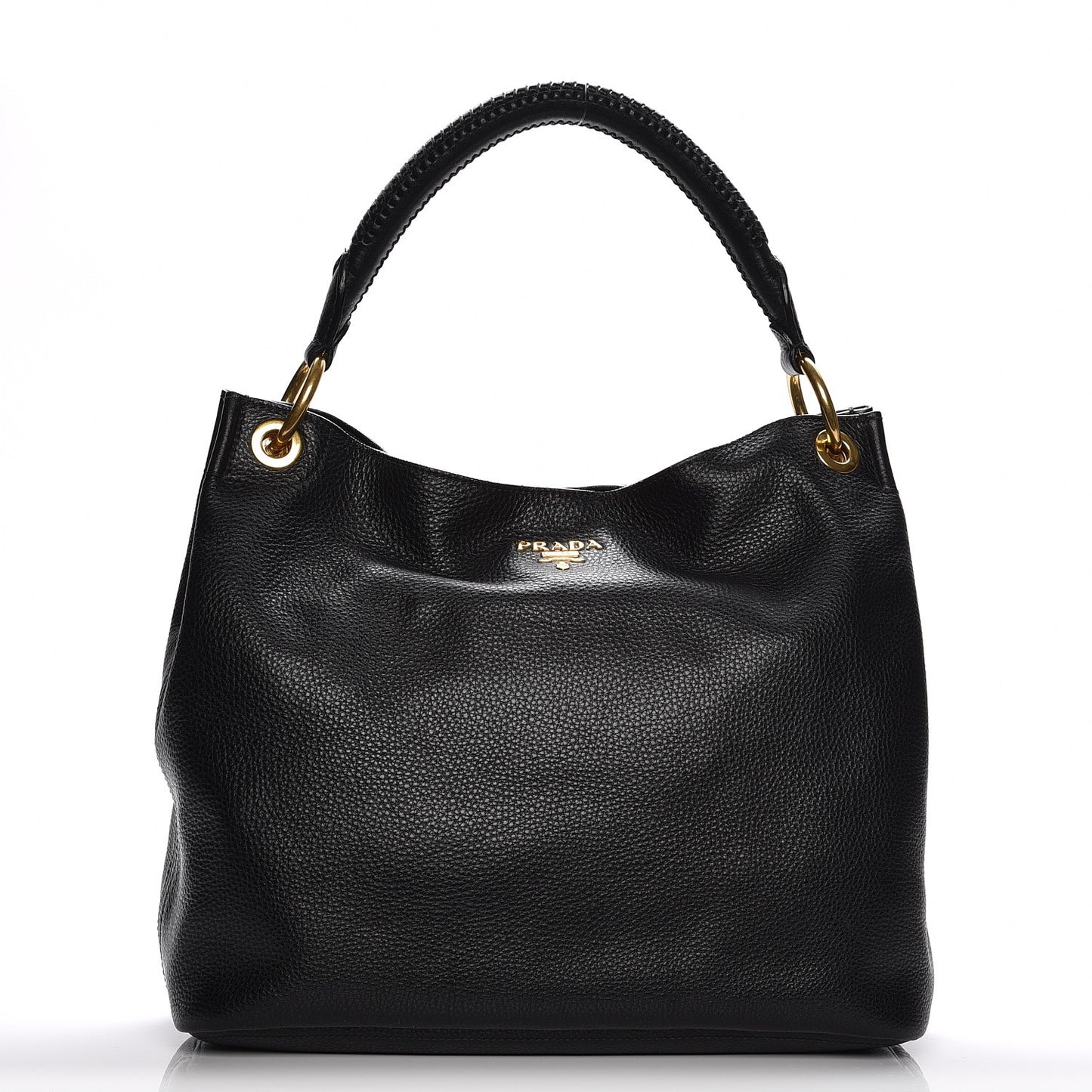 Vitello Daino Hobo Nero Black