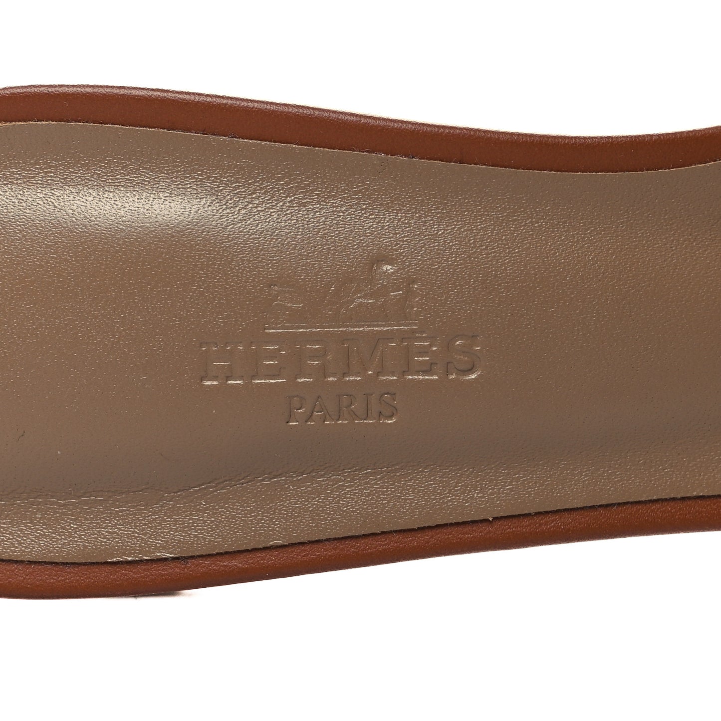 Calfskin Oasis Sandals 38 Gold