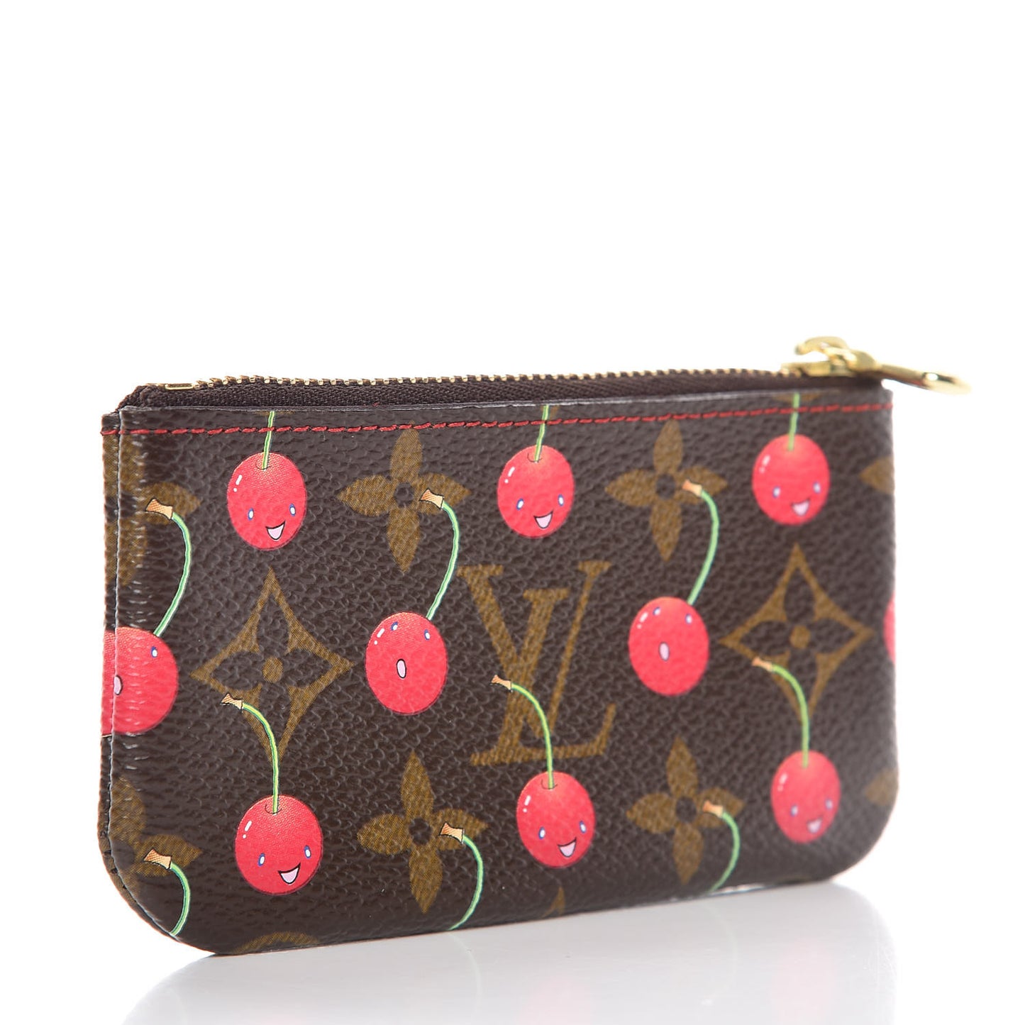 Monogram Cerises Key Pouch