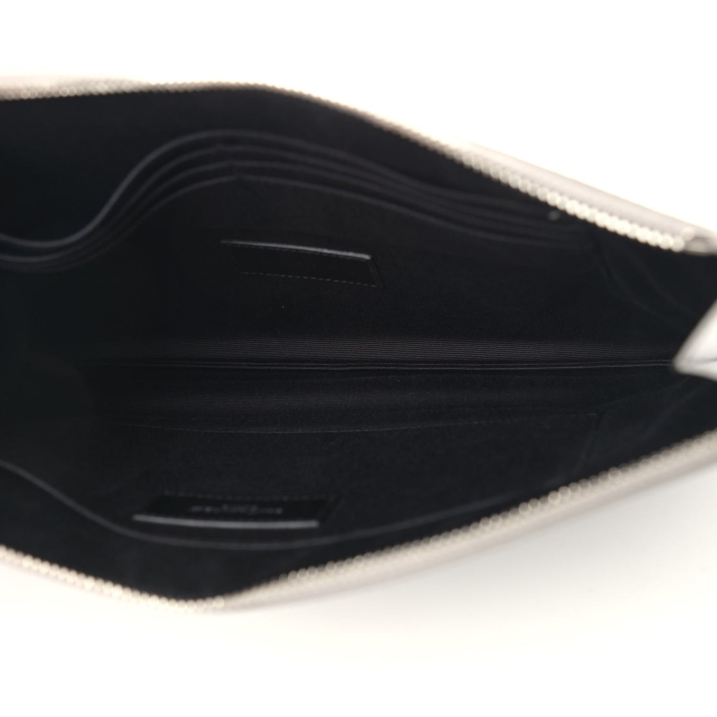 Calfskin Star Rider iPad Pouch Argento